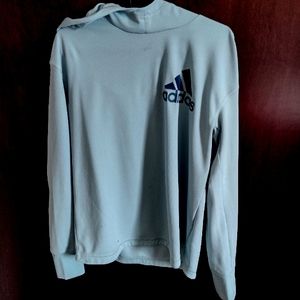 Adidas Seafoam Green Pullover Size M